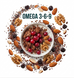 Набір граноли Омега Omega Power Duo Pack Nut & Cranberry, Chocolate Cherry, 1200 г, Gregory Mill GG-10-511 фото 12