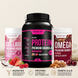 Набір граноли Triple Power Granola Set: Protein Wild Berries Granola, Collagen Strawberry Coconut Granola та Omega Chocolate Cherry Granola, 2200 г, Gregory Mill GG-10-512 фото 11