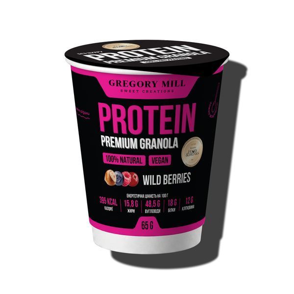 Набор 2GO DUO MIX Протеиновая и Коллагеновая гранола Gregory Mill Premium Granola (6 &times; 65 г), 390 г GG-10-736 фото